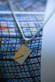 Love Letter Necklace Creative Envelope Locket Pendant